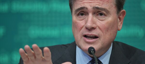 International Monetary Fund financial counselor and director of the Monetary and Capital Markets Department Jose Vinals speaks during a briefing on the Global Financial Stability Report at IMF Headquarters on April 9, 2014 in Washington, DC International Monetary Fund financial counselor and director of the Monetary and Capital Markets Department Jose Vinals speaks during a briefing on the Global Financial Stability Report at IMF Headquarters on April 9, 2014 in Washington, DC - Sputnik International