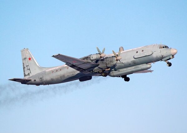 A Russian Air Force Ilyushin Il-20 reconnaissance aircraft. - Sputnik International