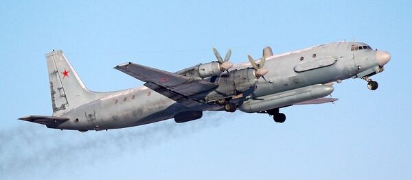 A Russian Air Force Ilyushin Il-20 reconnaissance aircraft. A Russian Air Force Ilyushin Il-20 reconnaissance aircraft. - Sputnik International