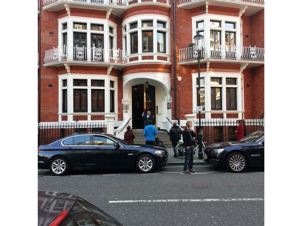 Ecuadorean embassy in London Ecuadorean embassy in London - Sputnik International