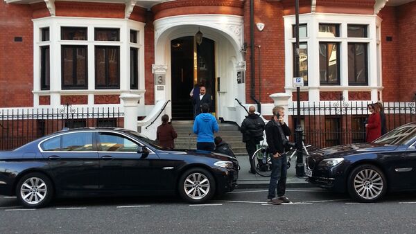 Ecuadorean embassy in London - Sputnik International