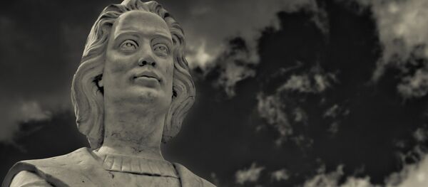 Christopher Columbus statue in Boston - Sputnik International