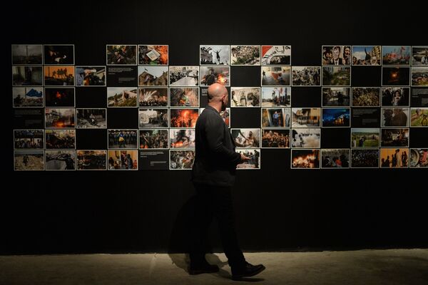 Photo exhibition of the winning entries of the Andrei Stenin International Press Photo Contest – 2015. File photo - Sputnik International