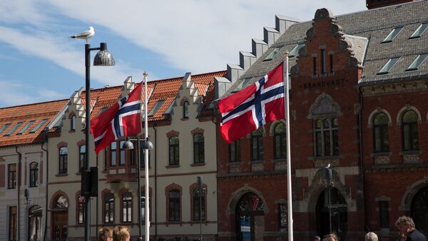 Norwegian flags - Sputnik International