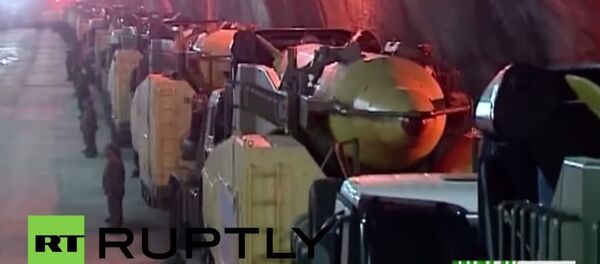 Footage reveals long-range missile launch facility for first time Footage reveals long-range missile launch facility for first time - Sputnik International