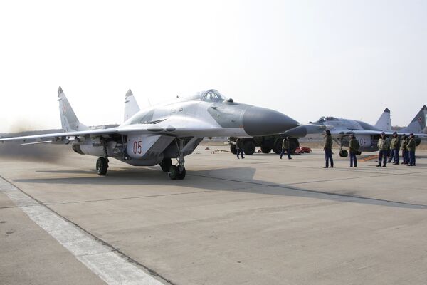 Mikoyan MiG-29SMT jet fighter aircraft Mikoyan MiG-29SMT jet fighter aircraft - Sputnik International