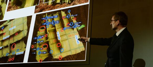 Presenting the results of the Boeing 777 crash simulation Presenting the results of the Boeing 777 crash simulation - Sputnik International