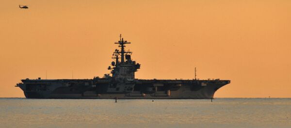 USS George H.W. Bush (CVN 77) departs Naval Station Norfolk - Sputnik International