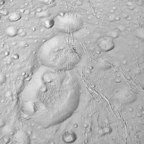 Saturnian Snowman on Enceladus - Sputnik International