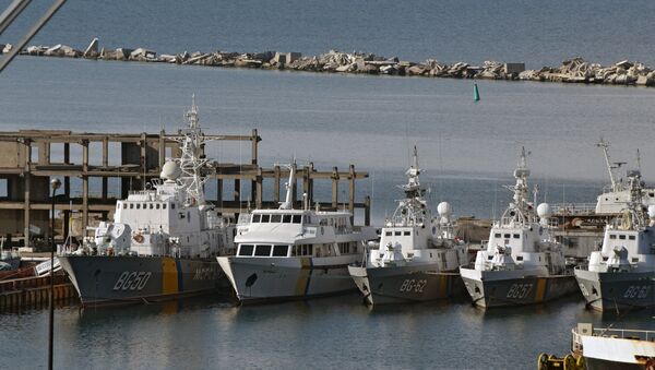 Coast guard vessels of Ukraine in the Port of Odessa - Sputnik International