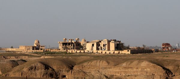Palace of Iraq's former leader Saddam Hussein in the city of Tikrit - Sputnik International
