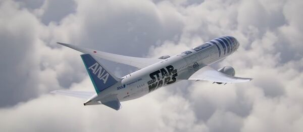 B787-9 | STAR WARS JET | R2-D2 JET B787-9 | STAR WARS JET | R2-D2 JET - Sputnik International
