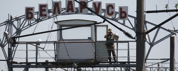 Border post in Belarus Border post in Belarus - Sputnik International
