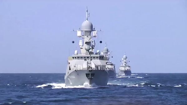 Caspian Flotilla warships Caspian Flotilla warships - Sputnik International