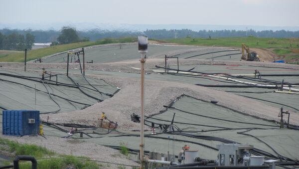 The West Lake Landfill in Bridgeton, Missouri, pictured in July 2014 - Sputnik International