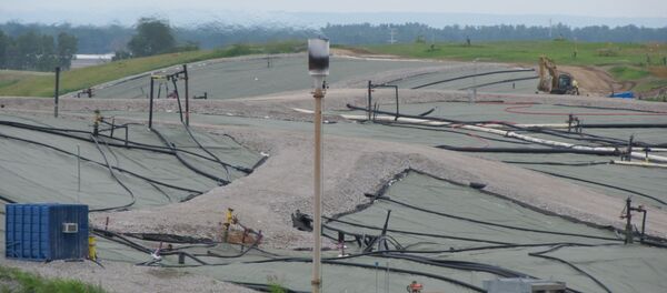 The West Lake Landfill in Bridgeton, Missouri, pictured in July 2014 - Sputnik International