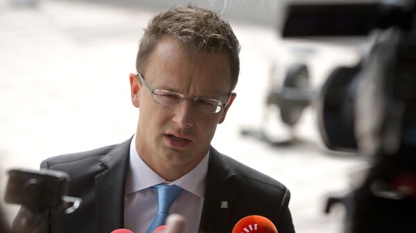 Hungarian Foreign Minister Peter Szijjarto - Sputnik International