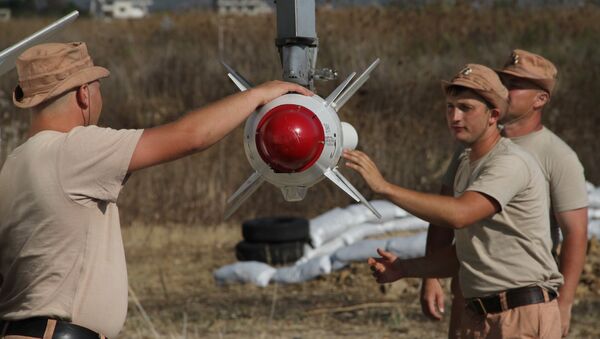 Russian military air group at Khmeimim airbase in Syria - Sputnik International