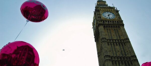 UCU balloons on the TUC's A Future That Works demonstration in Westminster UCU balloons on the TUC's A Future That Works demonstration in Westminster - Sputnik International