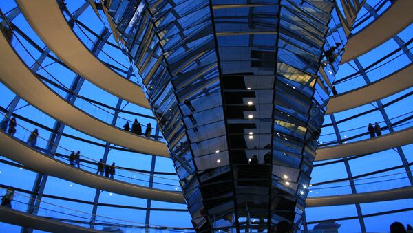 The dome of the Reichstag or German House of Parliament - Sputnik International