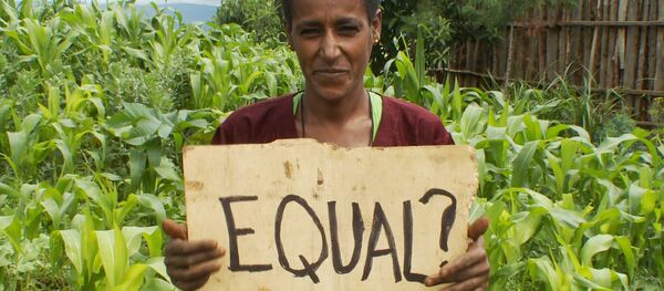 A farmer in Biresaw, Ethiopia A farmer in Biresaw, Ethiopia - Sputnik International