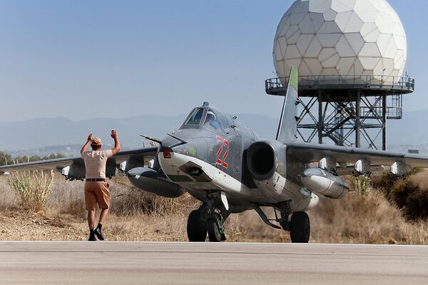 Russian Warplanes in Syria Ready to Take Off to Smash ISIL Russian Warplanes in Syria Ready to Take Off to Smash ISIL - Sputnik International