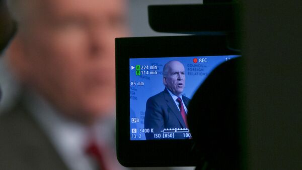 CIA Director John Brennan addresses a meeting at the Council on Foreign Relations, in New York, Friday, March 13, 2015 - Sputnik International