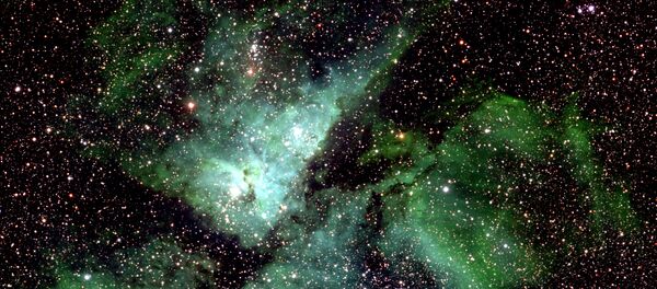 A small section of the Milky Way photo showing Eta Carinae A small section of the Milky Way photo showing Eta Carinae - Sputnik International