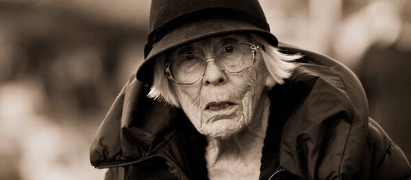 An older woman, Canterbury, UK An older woman, Canterbury, UK - Sputnik International