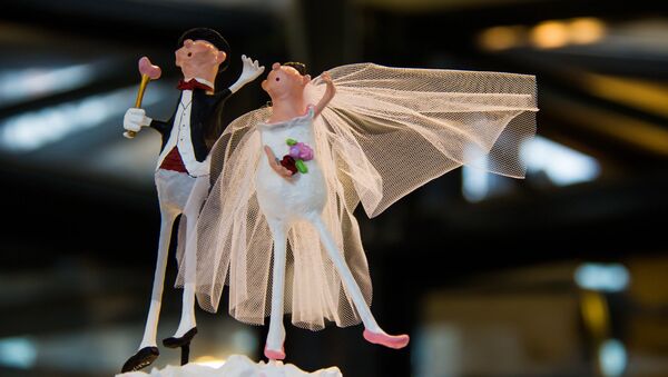 On top of the Wedding cake. Denmark - Sputnik International