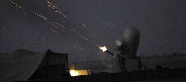 Test Fire of the Phalanx Weapon System - Sputnik International