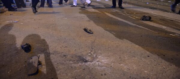 The site of an explosion is seen after a small bomb exploded outside Bangladesh capital's main Shia religious site in Dhaka on October 24, 2015. The site of an explosion is seen after a small bomb exploded outside Bangladesh capital's main Shia religious site in Dhaka on October 24, 2015. - Sputnik International