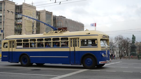 Moscow trolley parade - Sputnik International