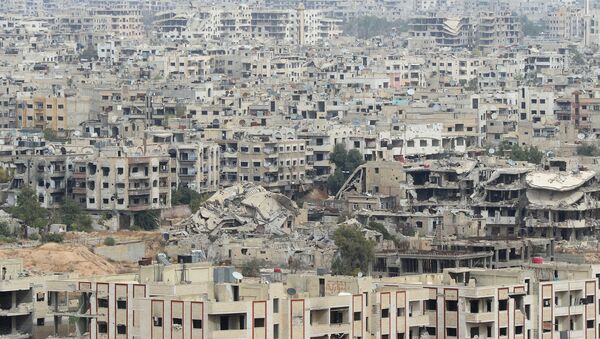 Jobar, a Damascus district controlled by terrorists - Sputnik International
