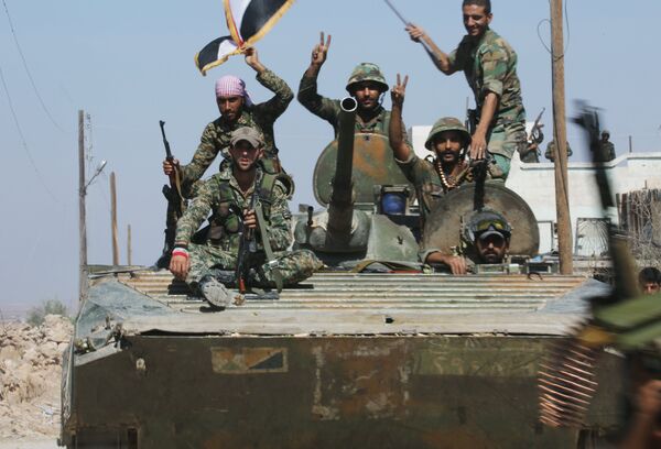 City of Atshan liberated by Syrian army with support of Russian aviation City of Atshan liberated by Syrian army with support of Russian aviation - Sputnik International