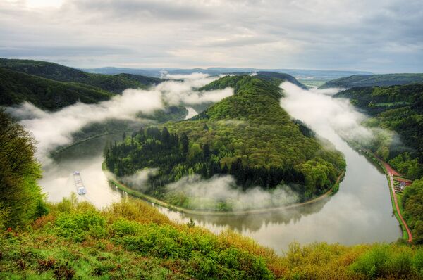 Saarschleife (Bend in the Saar) near Mettlach - Sputnik International