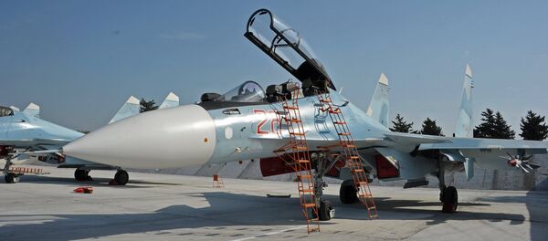 Russian aircraft at the Hmeymim Air Base in Syria. Russian aircraft at the Hmeymim Air Base in Syria. - Sputnik International