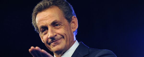 French former President and head of French right-wing opposition party Les Republicains (LR) Nicolas Sarkozy - Sputnik International