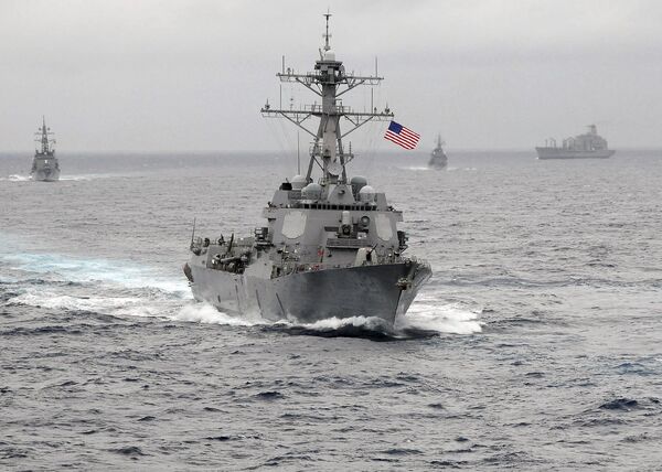 US Navy guided-missile destroyer USS Lassen - Sputnik International