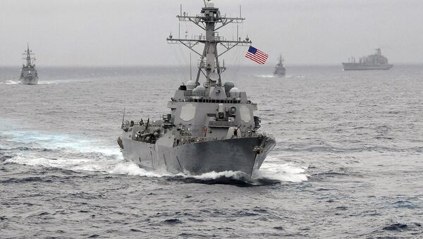 US Navy guided-missile destroyer USS Lassen - Sputnik International