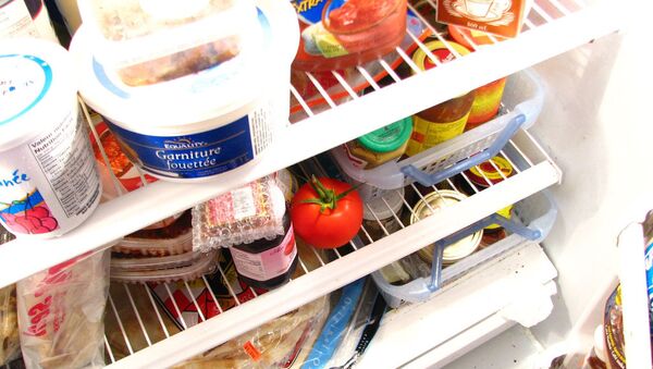 Food in a fridge - Sputnik International