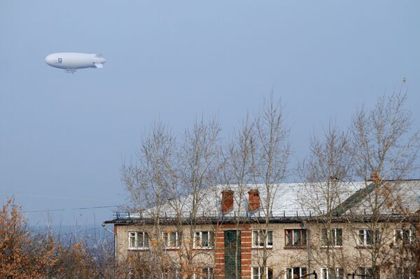 Airship of AeroSkan company Airship of AeroSkan company - Sputnik International