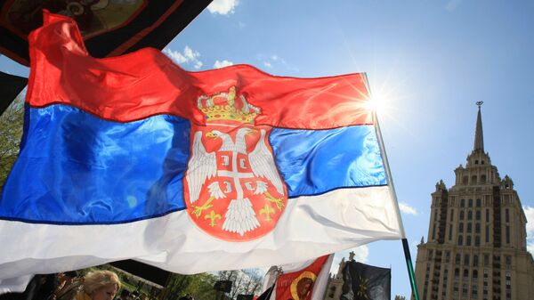 Serb March in support of Serbia's territorial integrity - Sputnik International