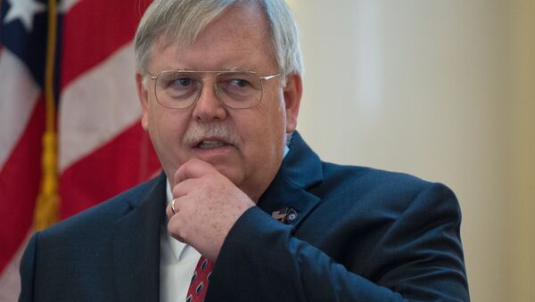 John F. Tefft, the United States Ambassador to the Russian Federation, at a reception on the occasion of the US Independence Day at the US Ambassador's residence in Moscow - Sputnik International