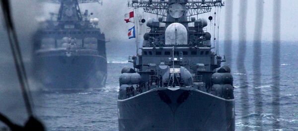 Russian Pacific Fleet warships. File photo Russian Pacific Fleet warships. File photo - Sputnik International