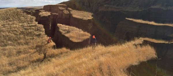 The crack was discovered in Wyoming's Bighorn Mountains. The crack was discovered in Wyoming's Bighorn Mountains. - Sputnik International