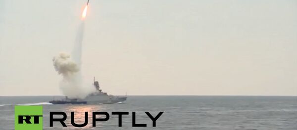 Caspian Flotilla flaunts its missile strike power - Sputnik International