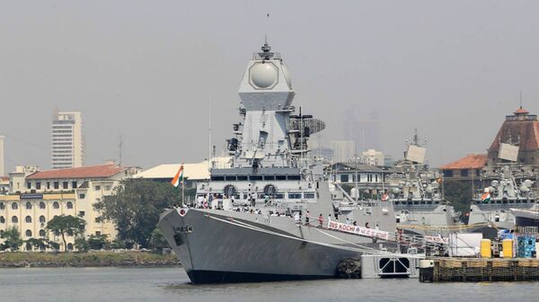 INS Kochi, the second ship of the indigenously designed and constructed Project 15A (Kolkata-class) guided missile destroyers, was commissioned on 30 September 2015 by Defence Minister Manohar Parrikar INS Kochi, the second ship of the indigenously designed and constructed Project 15A (Kolkata-class) guided missile destroyers, was commissioned on 30 September 2015 by Defence Minister Manohar Parrikar - Sputnik International