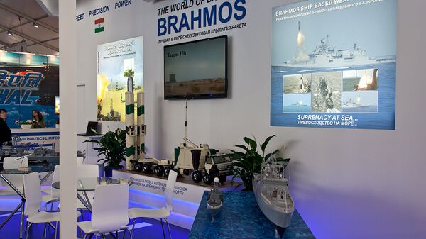 BRAHMOS missile on MAKS-2015 - Sputnik International