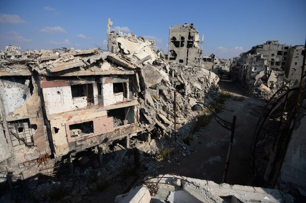 Syrian city of Homs Syrian city of Homs - Sputnik International